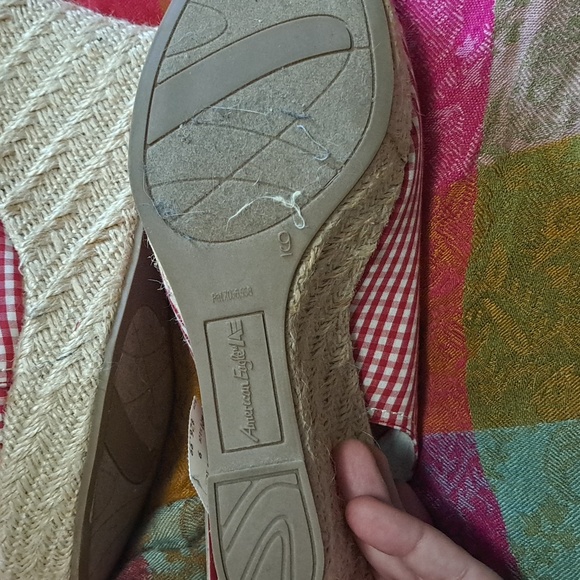 SALE AMERICAN EAGLE SIZE 9 SANDALS - Picture 3 of 3